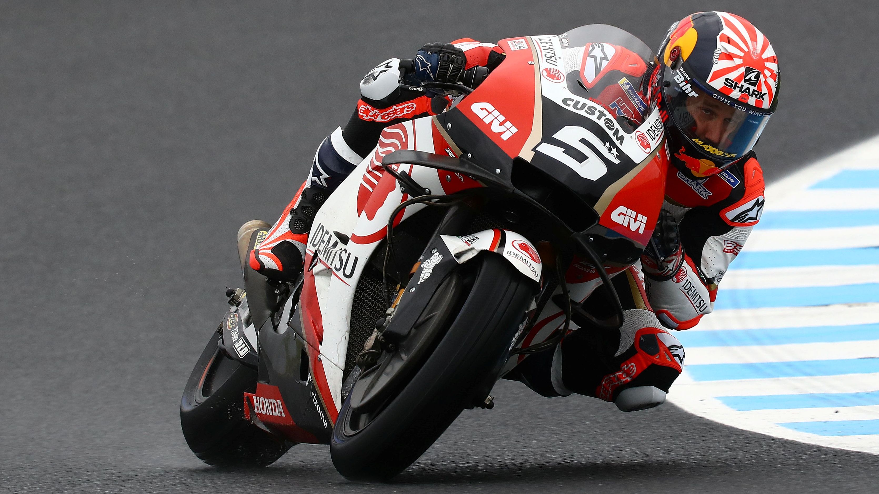 Johann Zarco con Honda