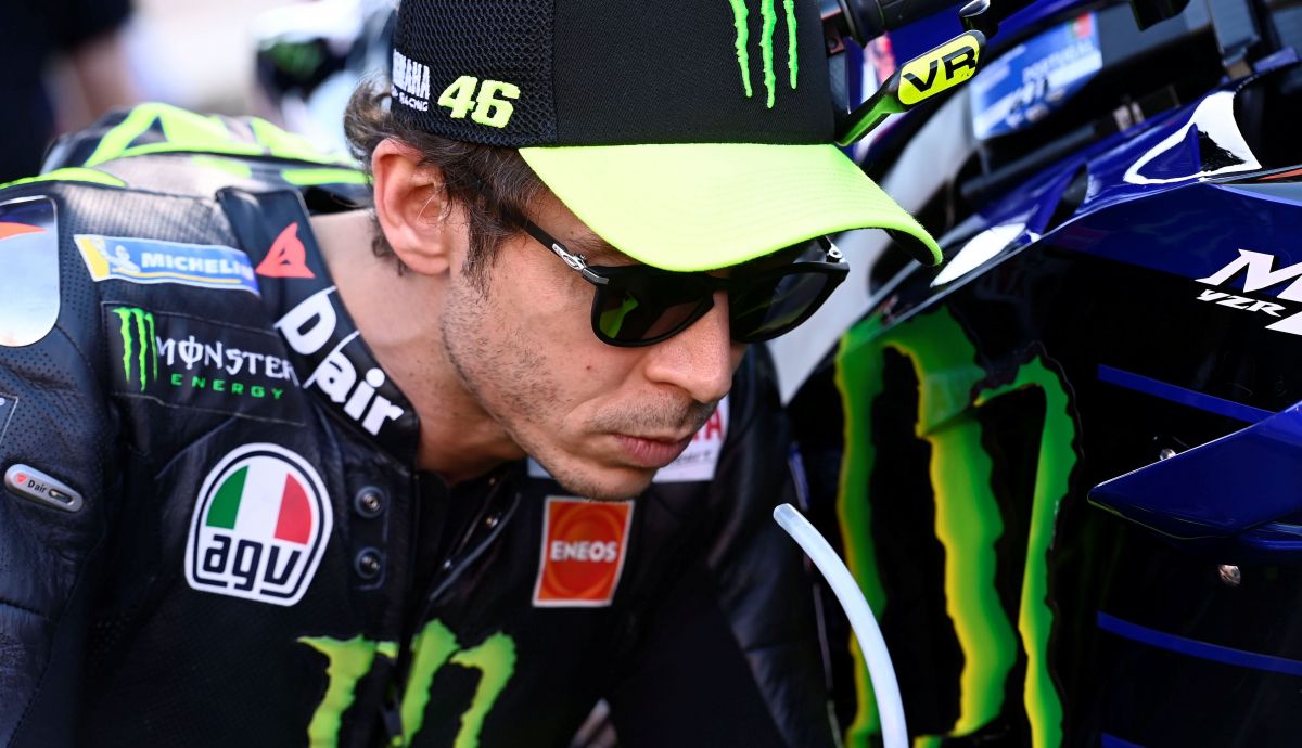 El logo de Monster ya está fuertemente vinculado a Valentino Rossi El logo de Monster ya está fuertemente vinculado a Valentino Rossi