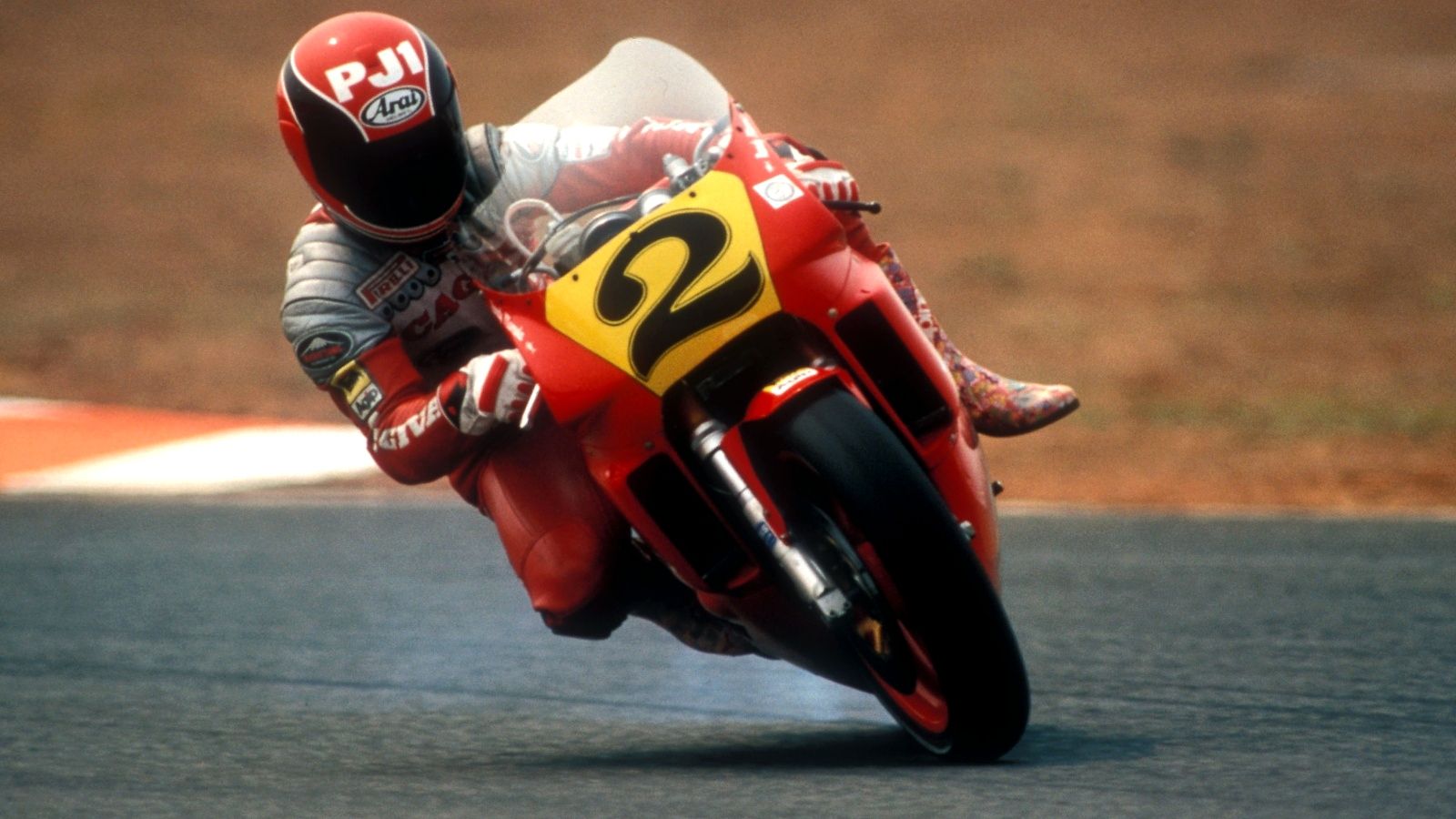 Randy Mamola fue cuatro veces subcampeón de 500 cc