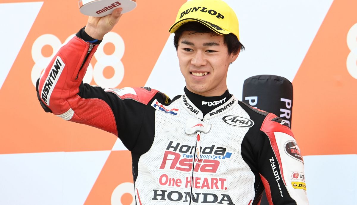 Ai Ogura subió siete veces al podio en 2020, más que ningún otro piloto de Moto3 Ai Ogura subió siete veces al podio en 2020, más que ningún otro piloto de Moto3
