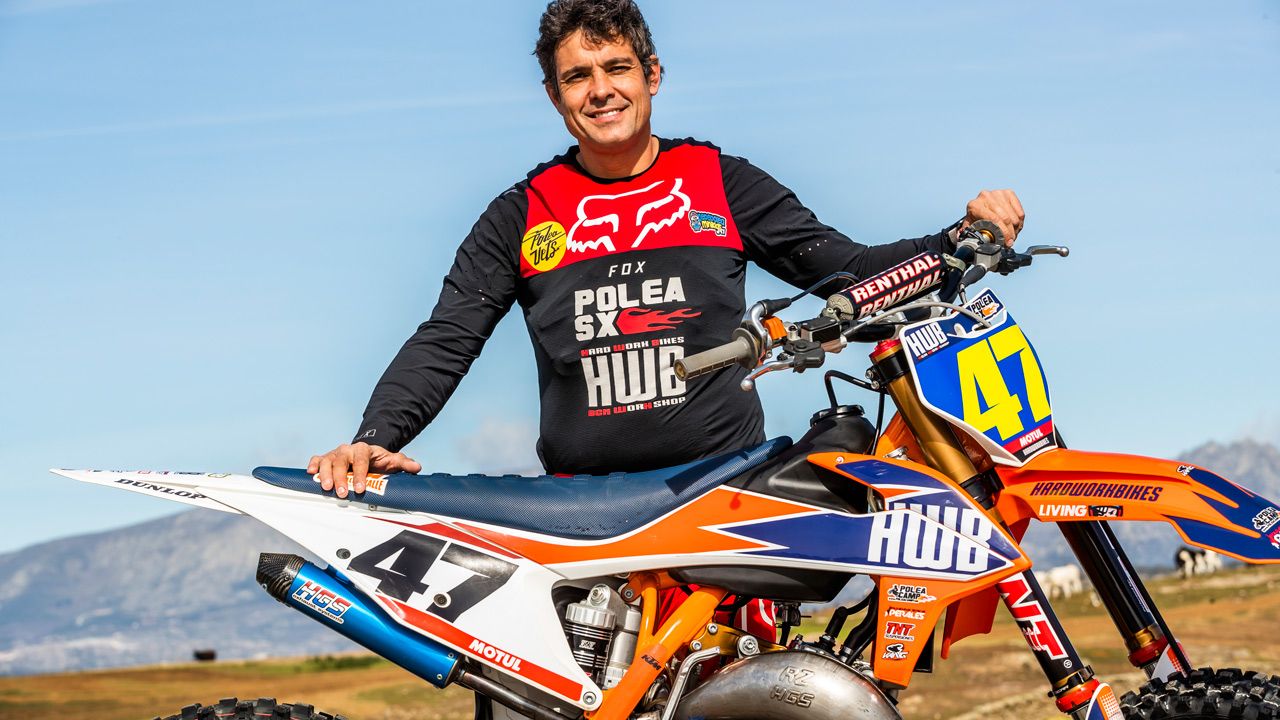 KTM 125 SX. Pau Badiella, propietario de esta trabajada preparación.