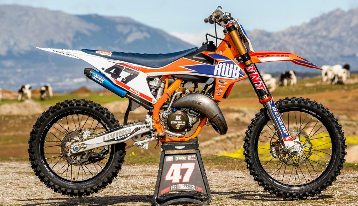 KTM 125 SX Hardworkbikes de Pau Badiella KTM 125 SX Hardworkbikes de Pau Badiella