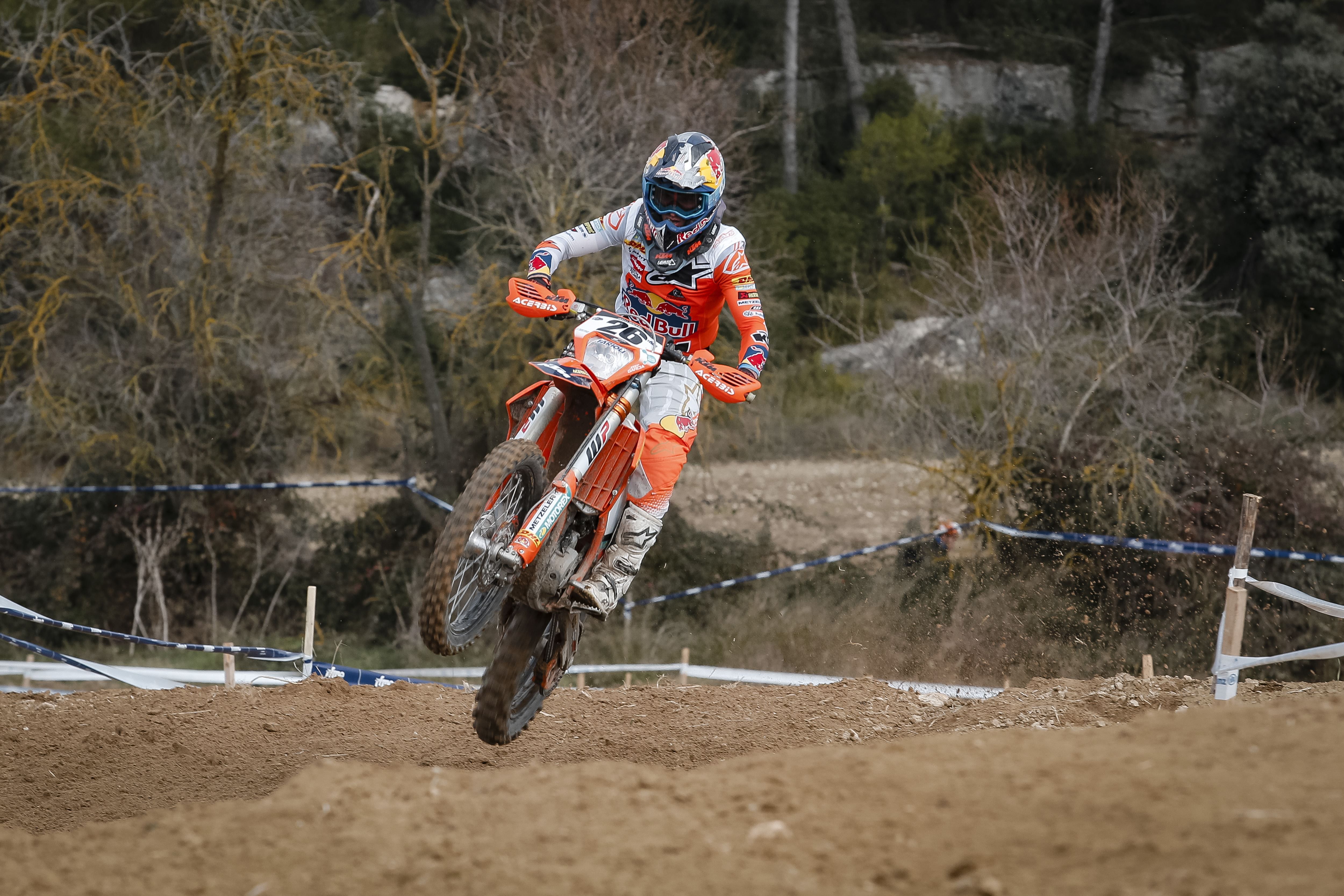 Josep García. Ganador E2 Enduro Manresa a los mandos KTM 350.