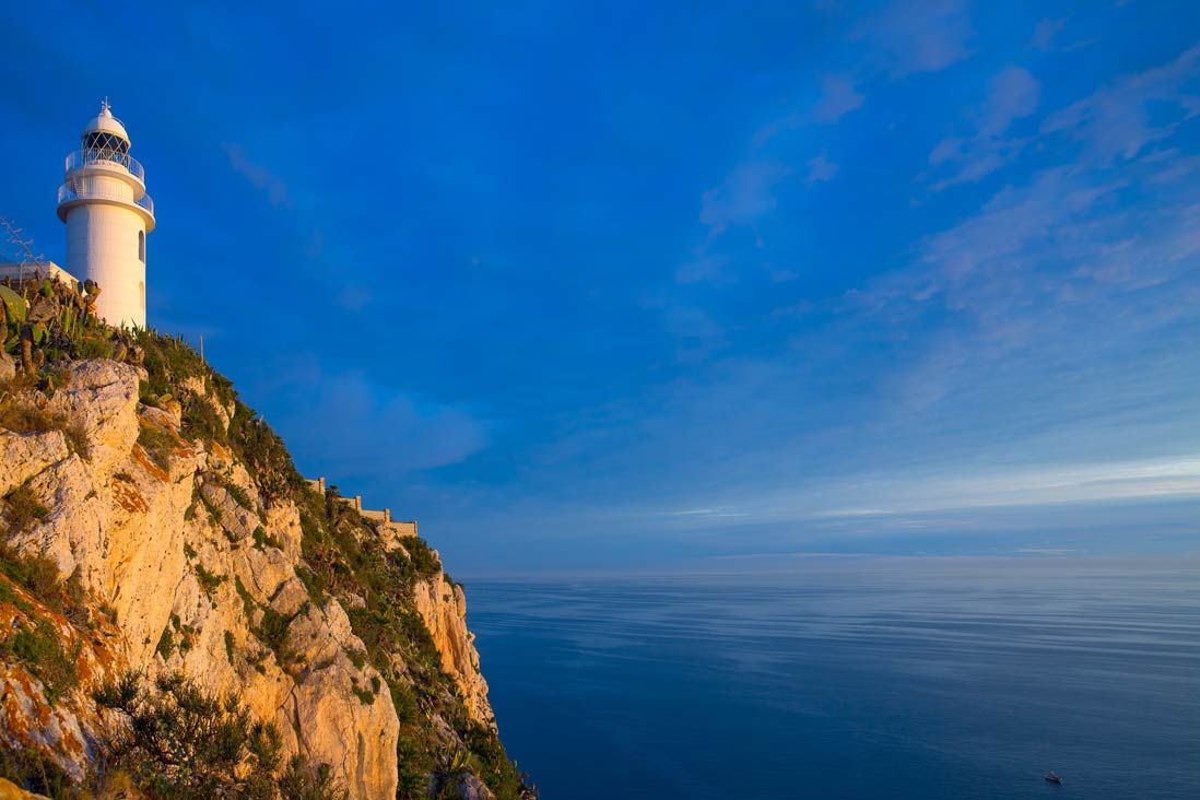 Mar y montaña en moto. Jávea