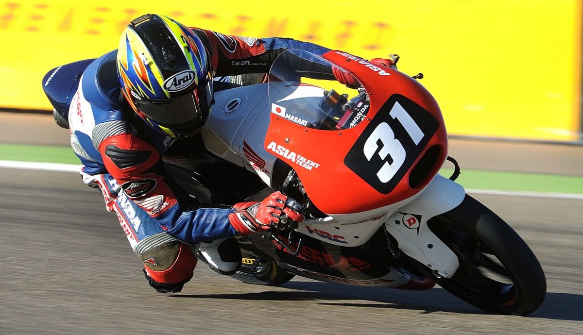 Kazuki Masaki logró tres podios en el Mundial Junior de Moto3 en 2017 Kazuki Masaki logró tres podios en el Mundial Junior de Moto3 en 2017