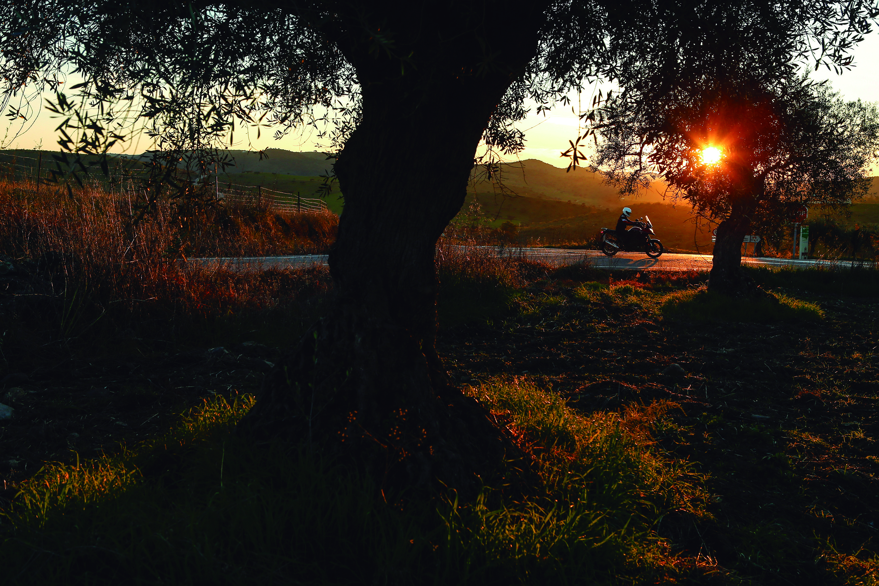 Ruta en moto por las sierras de España, Camino de Puebla