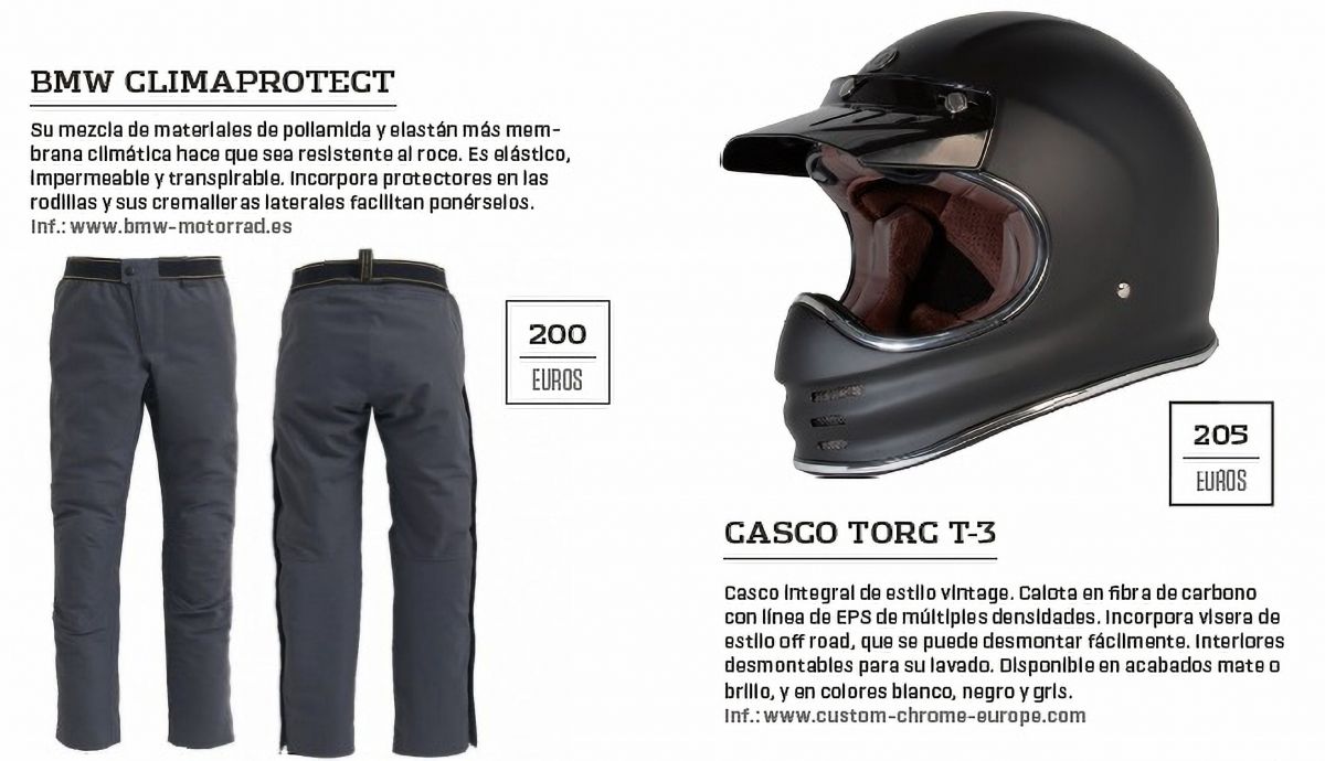 Pantalones BMW Climaprotect y casco Torc T 3