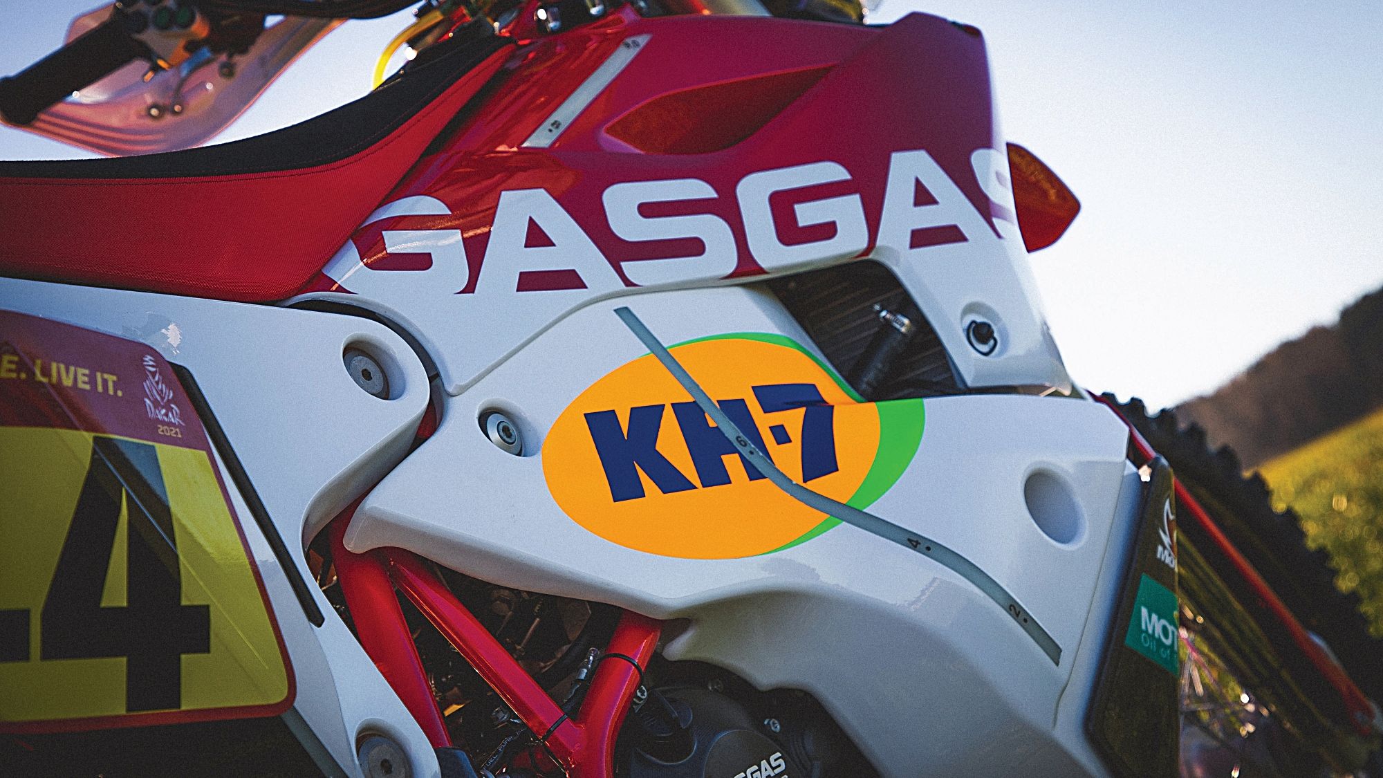 Laia Sanz GasGas RC 450 F 07 Dakar 2021