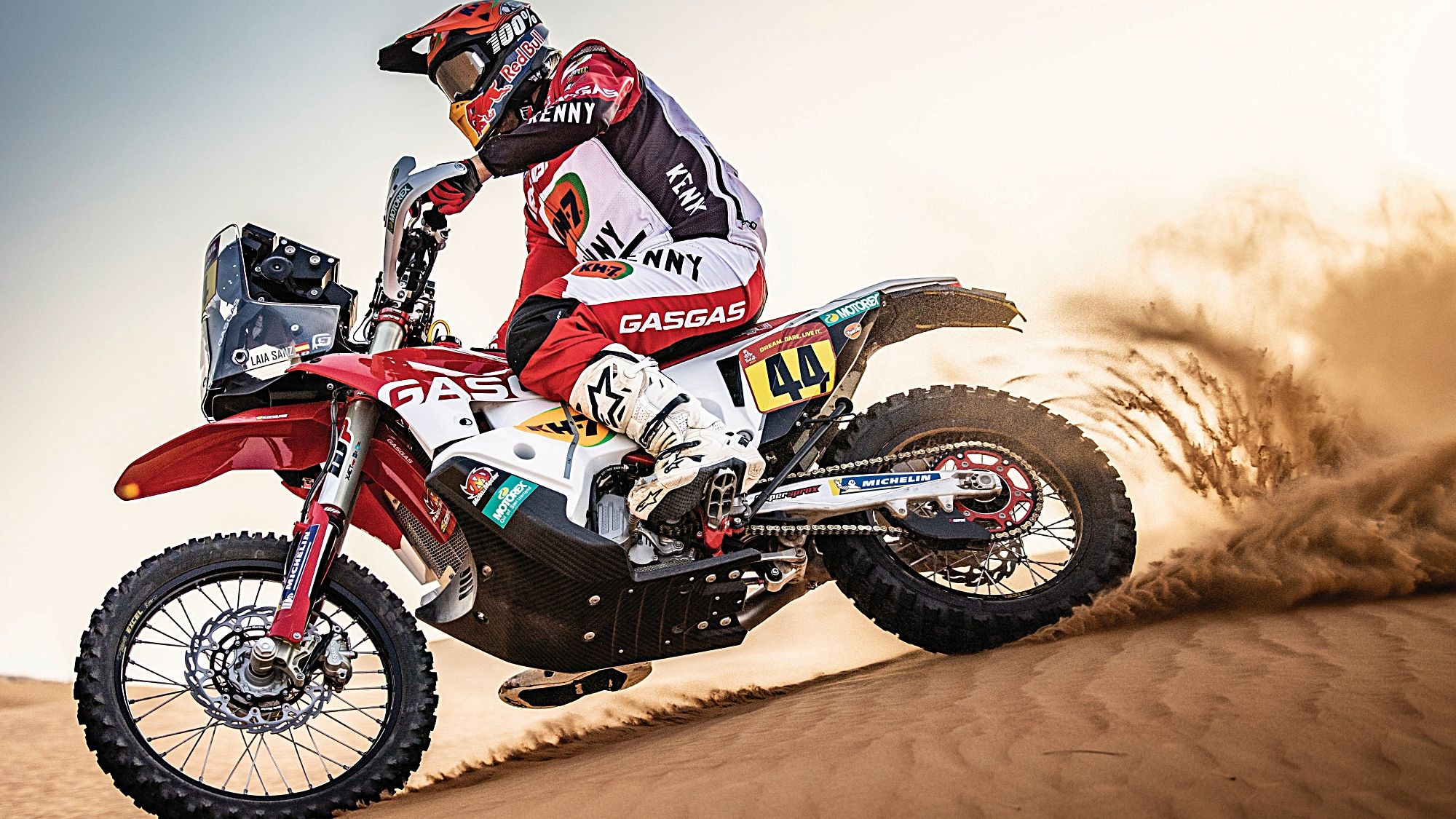 Laia Sanz GasGas RC 450 F 18 Dakar 2021