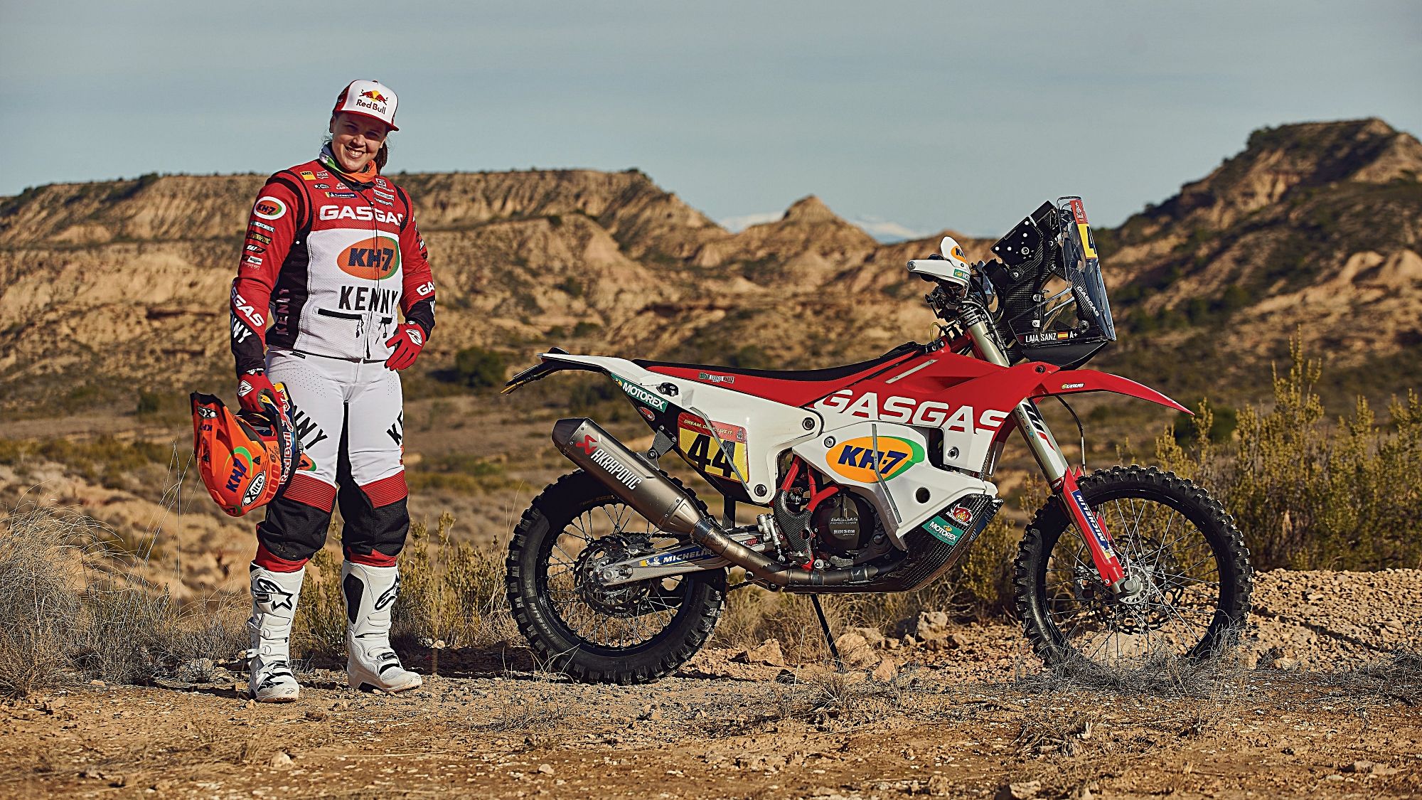 Laia Sanz GasGas RC 450 F 26 Dakar 2021