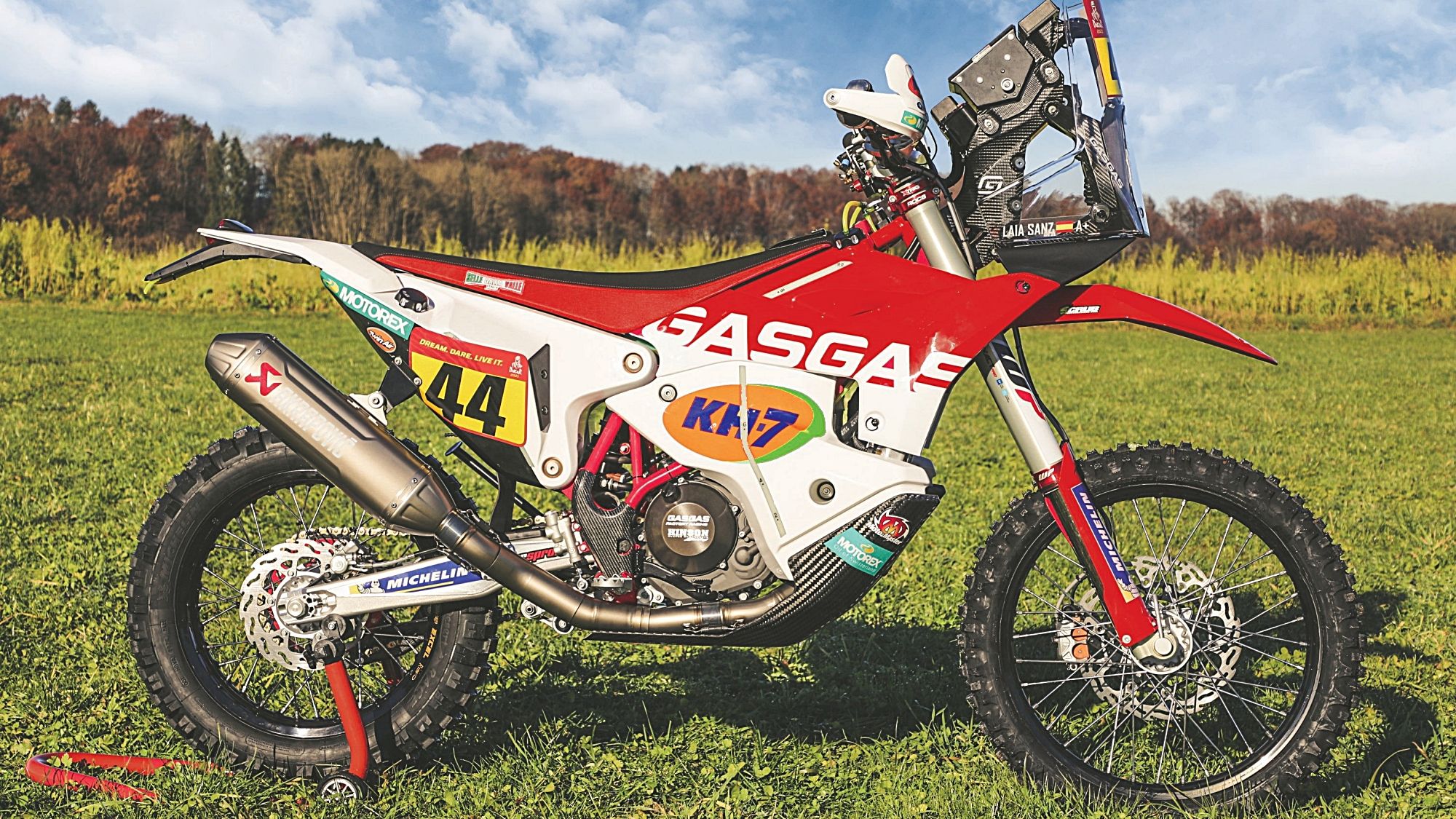 Laia Sanz GasGas RC 450 F 31 Dakar 2021