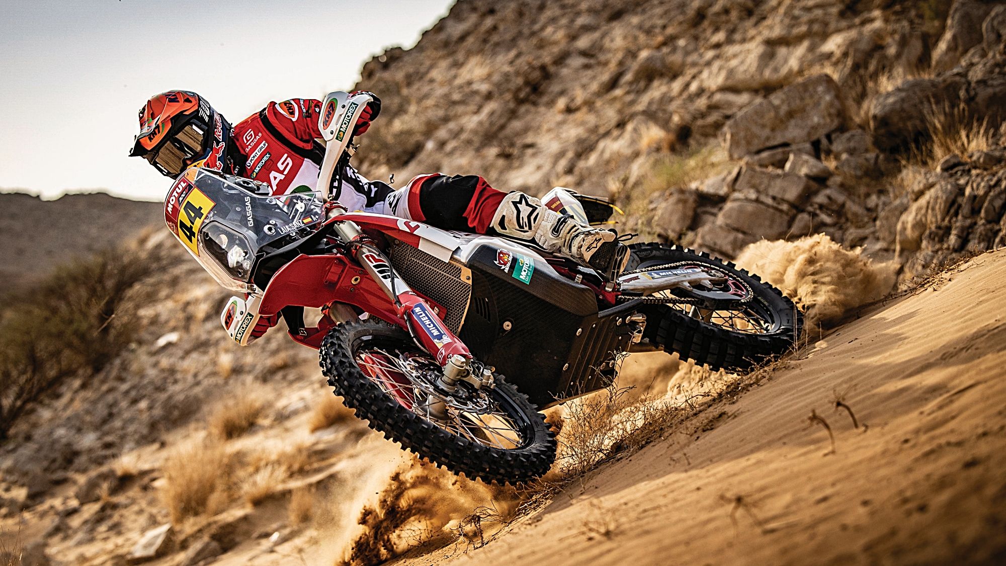 Laia Sanz GasGas RC 450 F 33 Dakar 2021