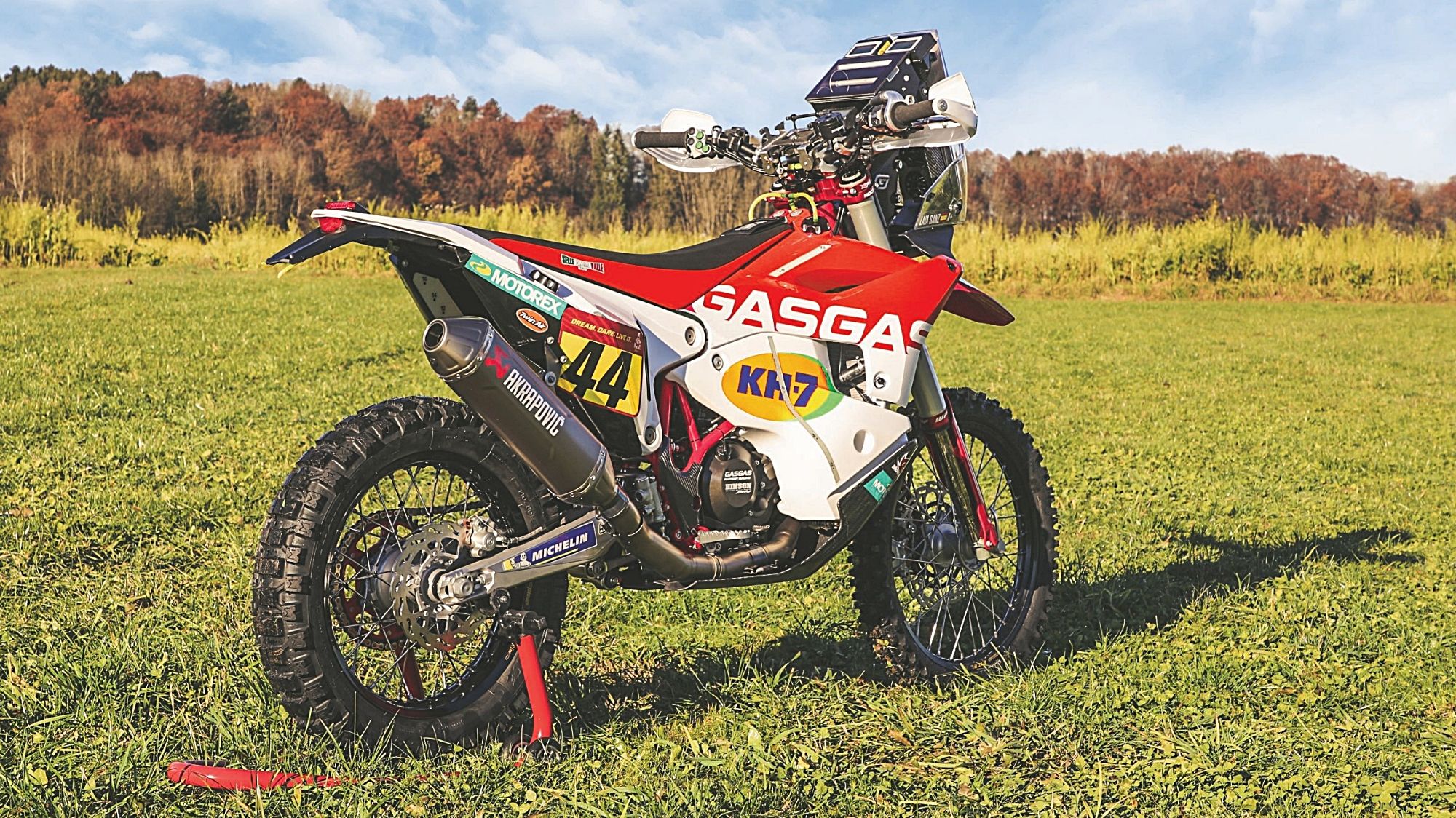 Laia Sanz GasGas RC 450 F 36 Dakar 2021