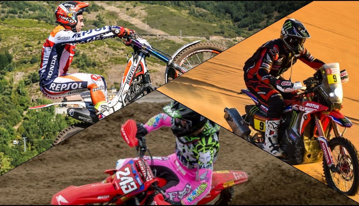 Toni Bou, Ricky Brabec y Tim Gajser, los héroes offroad de Honda en 2020 Toni Bou, Ricky Brabec y Tim Gajser, los héroes offroad de Honda en 2020