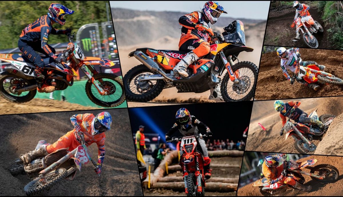 Jorge Prado, Toby Price, Josep García, Cooper Webb, Tom Vialle, Taddy Blazusiak, Tony Cairoli y Jeff Herlings, algunos de los protagonistas offroad de KTM en 2020 Jorge Prado, Toby Price, Josep García, Cooper Webb, Tom Vialle, Taddy Blazusiak, Tony Cairoli y Jeff Herlings, algunos de los protagonistas offroad de KTM en 2020