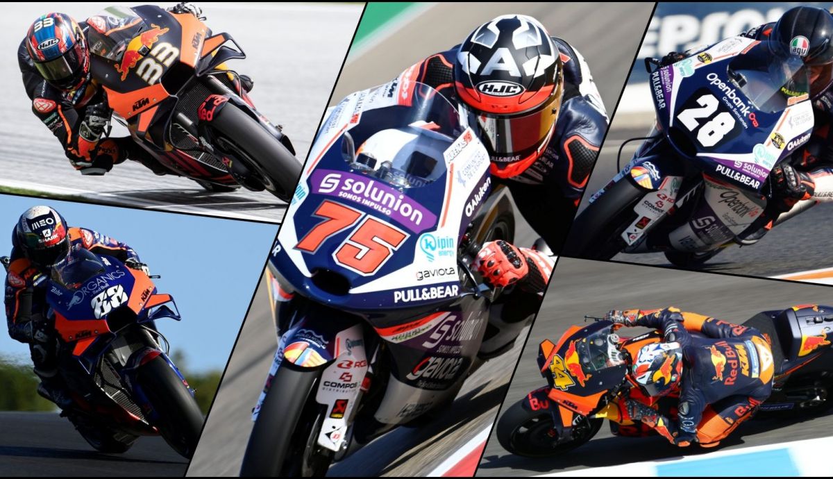 Brad Binder, Albert Arenas, Izan Guevara, Miguel Oliveira y Pol Espargaró, protagonistas de KTM en asfalto en este 2020 Brad Binder, Albert Arenas, Izan Guevara, Miguel Oliveira y Pol Espargaró, protagonistas de KTM en asfalto en este 2020