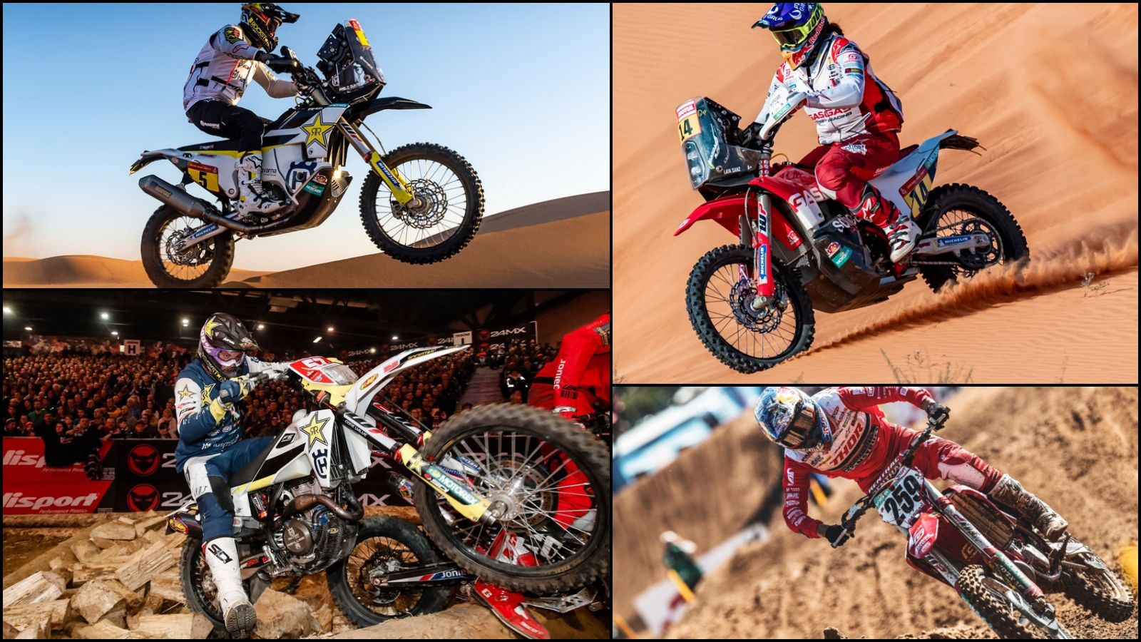 Pablo Quintanilla, Laia Sanz, Billy Bolt y Glenn Coldenhoff, algunos de los pilotos más destacados de Husqvarna y GasGas en 2020