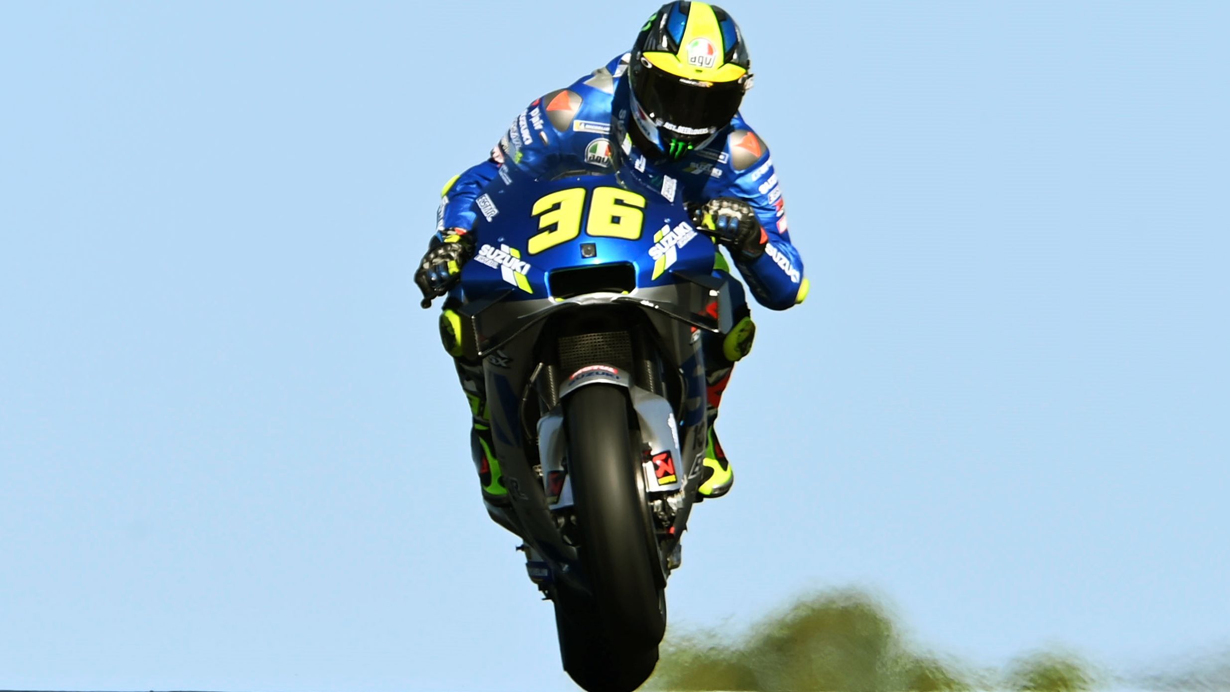 Joan Mir, campeón del mundo de la temporada de MotoGP 2020 con Suzuki. Fuente: Gold & Goose