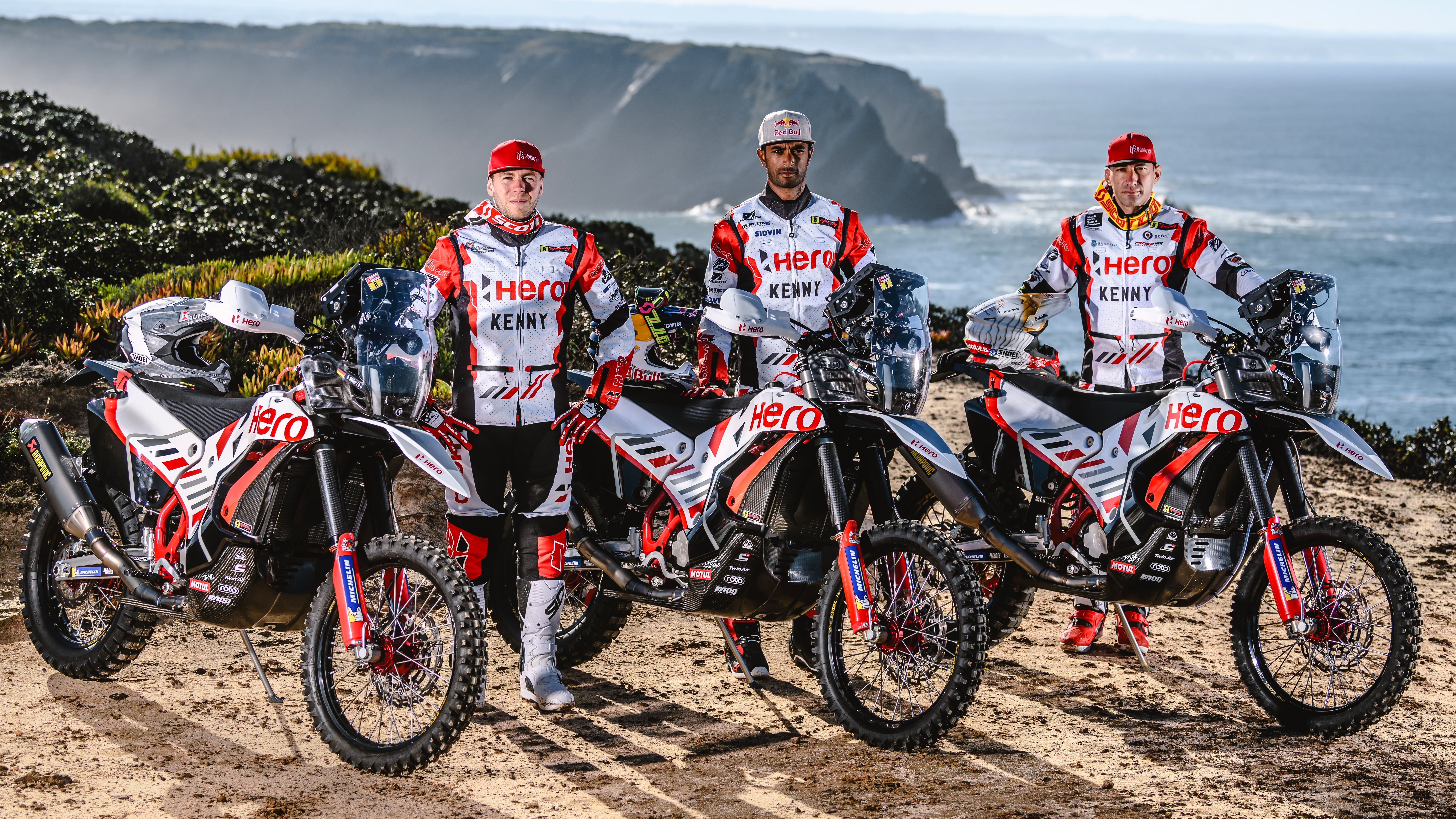 Hero 450 Rally equipo