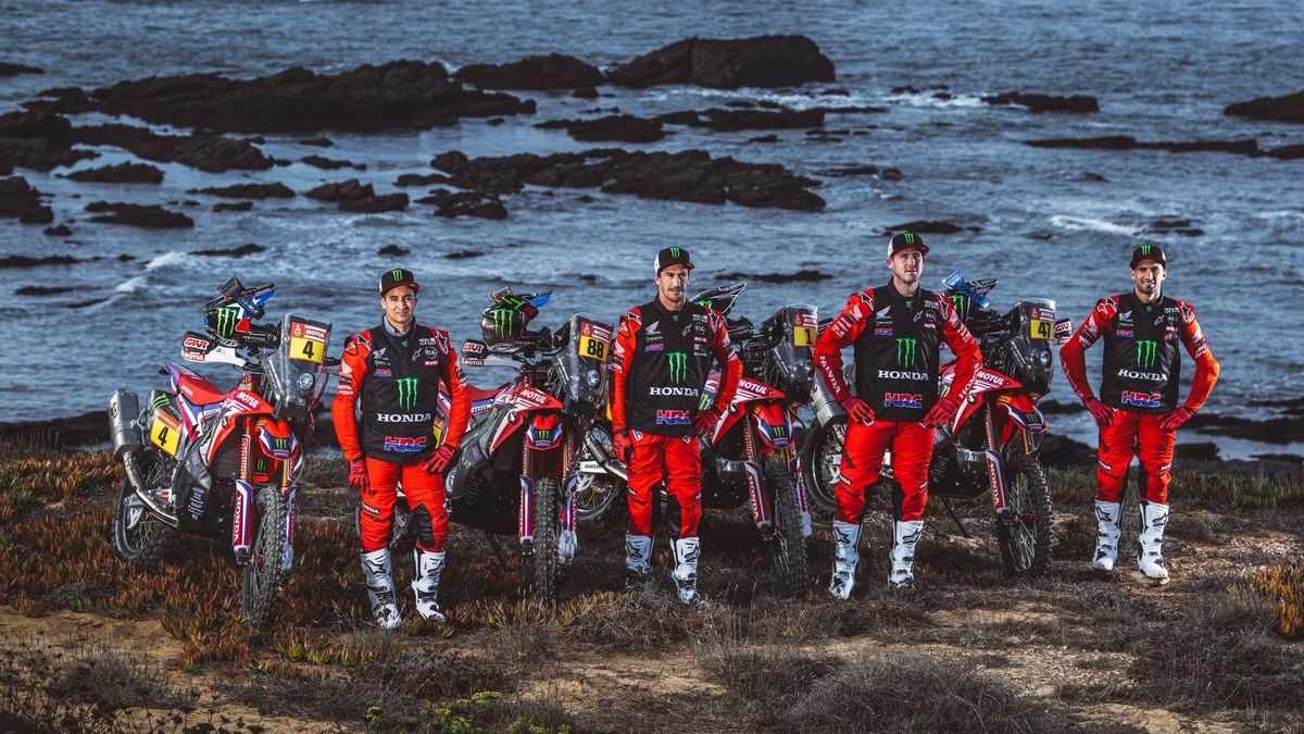 Honda CRF 450 Rally 2021 equipo