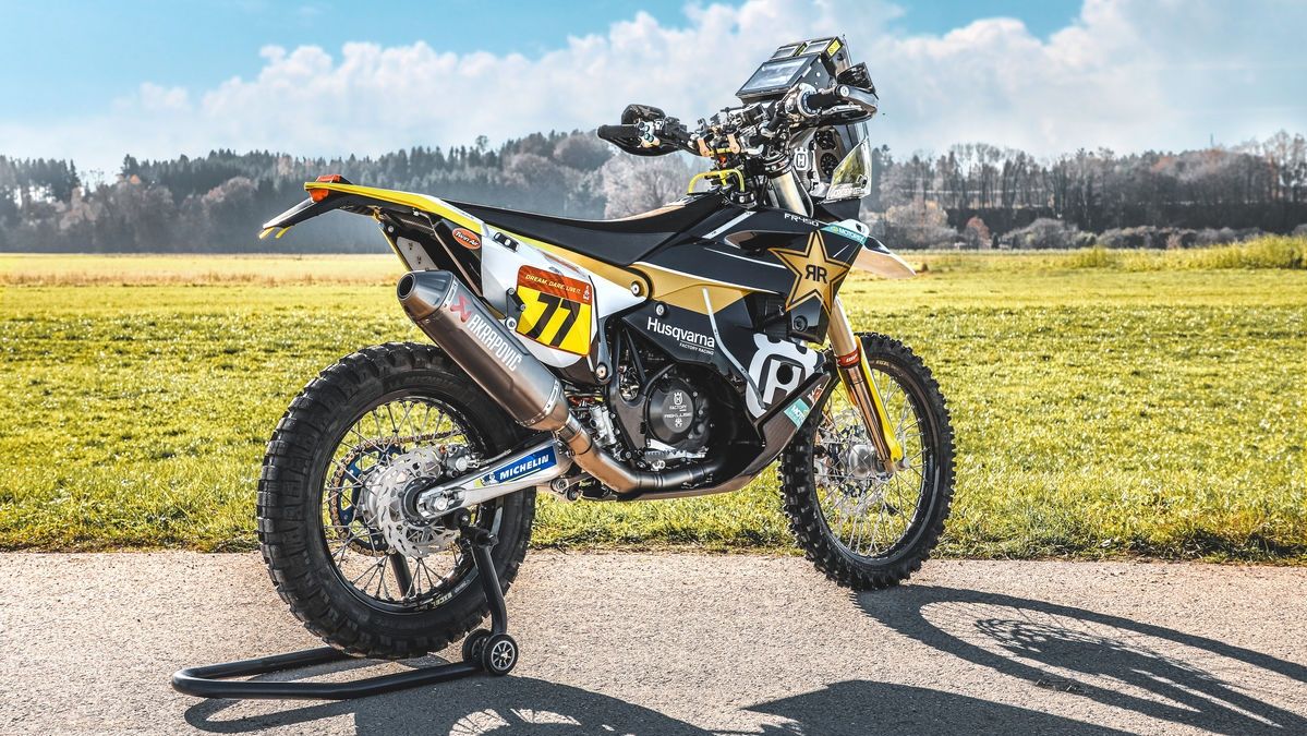 Husqvarna FR 450 Rally trasera