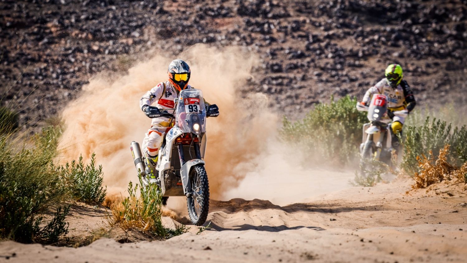 Etapa 4 Dakar 2021   Lorenzo Piolini y Rudolf Lhotsky