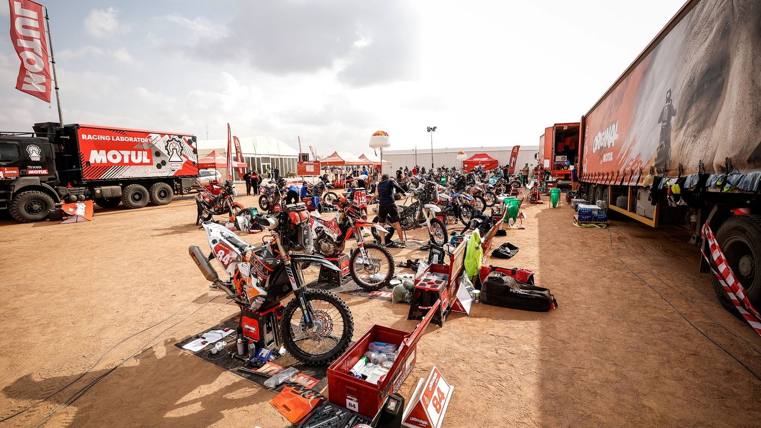 Etapa Descanso Dakar 2021 - Motos Original by Motul