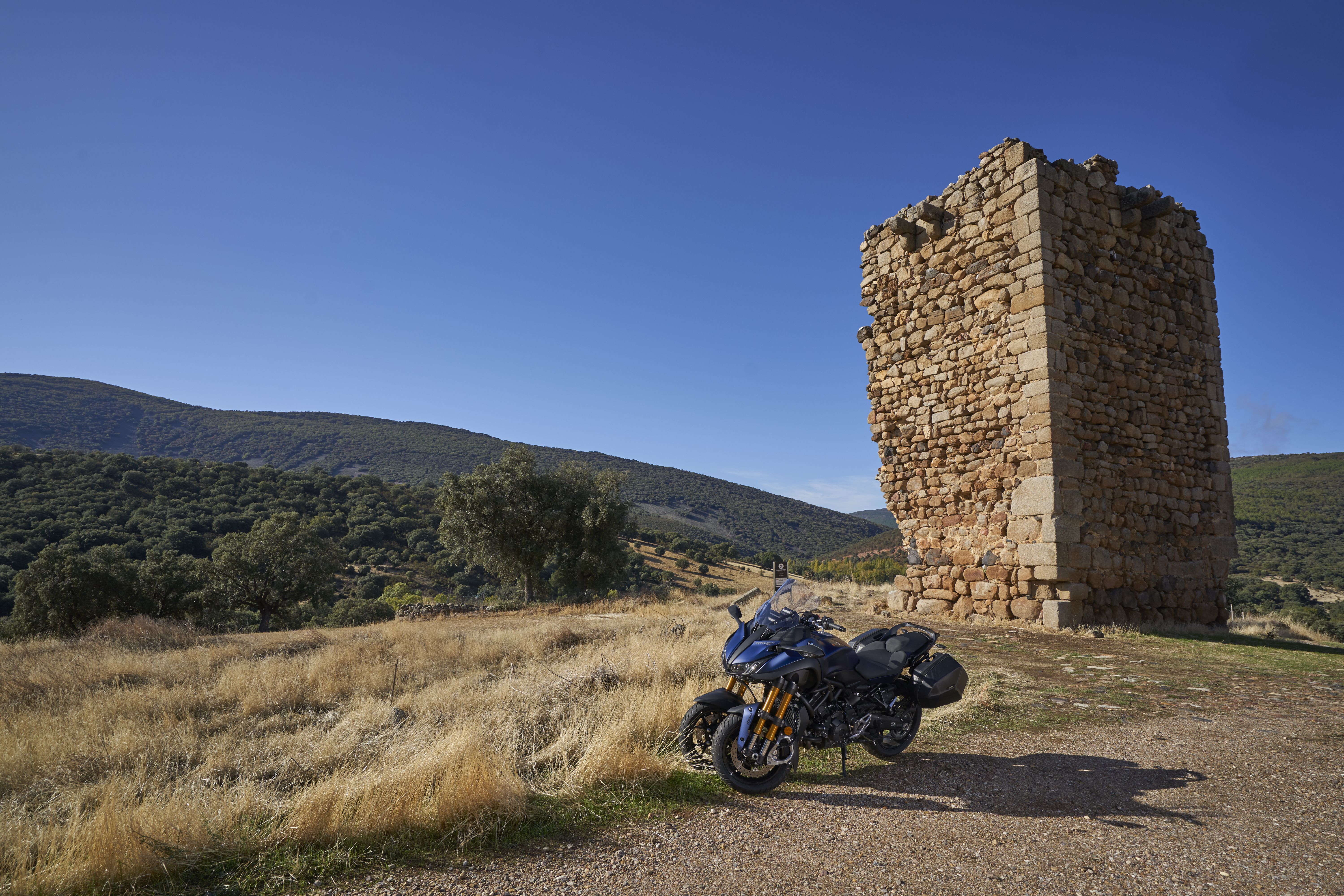 Ruta en moto por los Montes de Toledo.