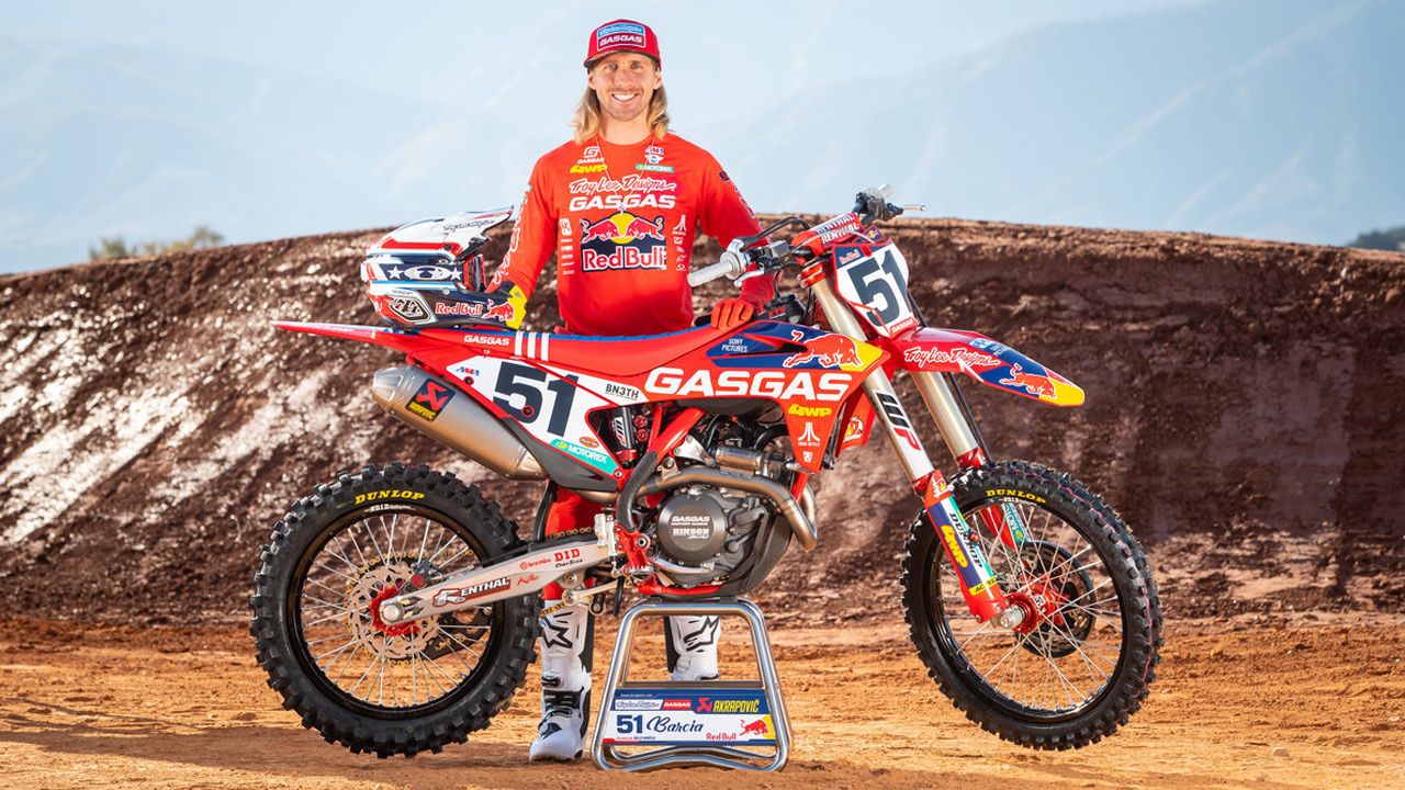 Troy Lee Desings GASGAS Factory Team: Justin Barcia.