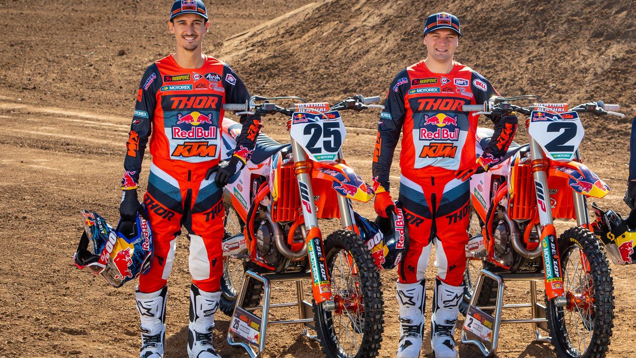 Red Bull KTM Factory Team: Marvin Musquin y Cooper Webb