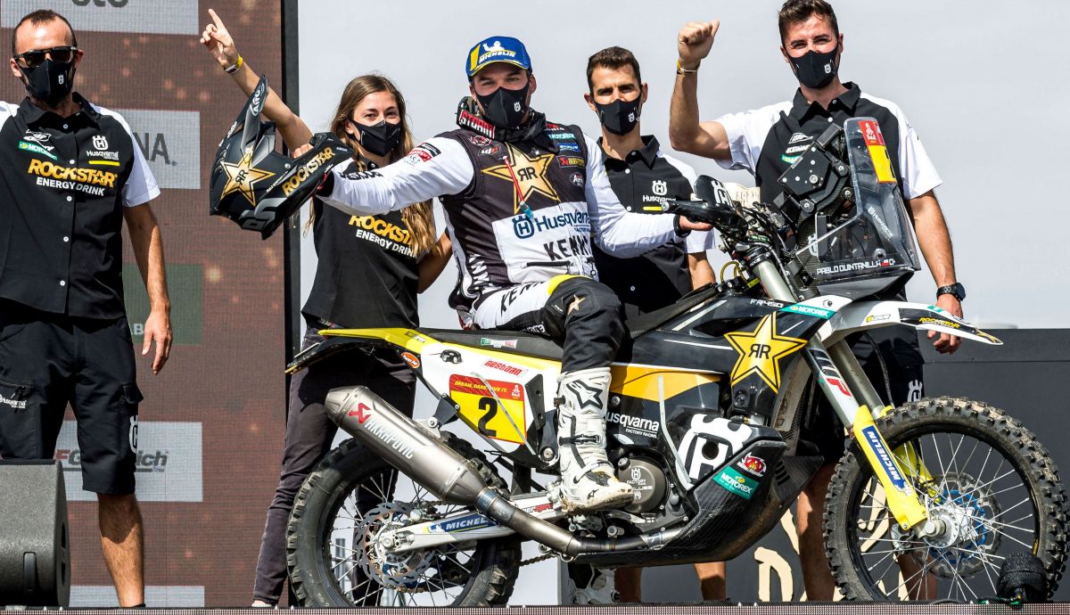 Pablo Quintanilla ha sido la mejor Husqvarna del Dakar 2021 al acabar séptimo Pablo Quintanilla ha sido la mejor Husqvarna del Dakar 2021 al acabar séptimo