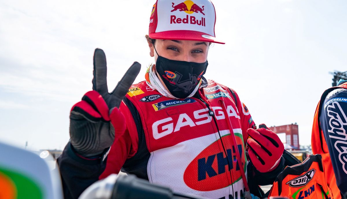 Laia Sanz ha vuelto a hacer historia de la mano de GasGas en el Dakar 2021 Laia Sanz ha vuelto a hacer historia de la mano de GasGas en el Dakar 2021