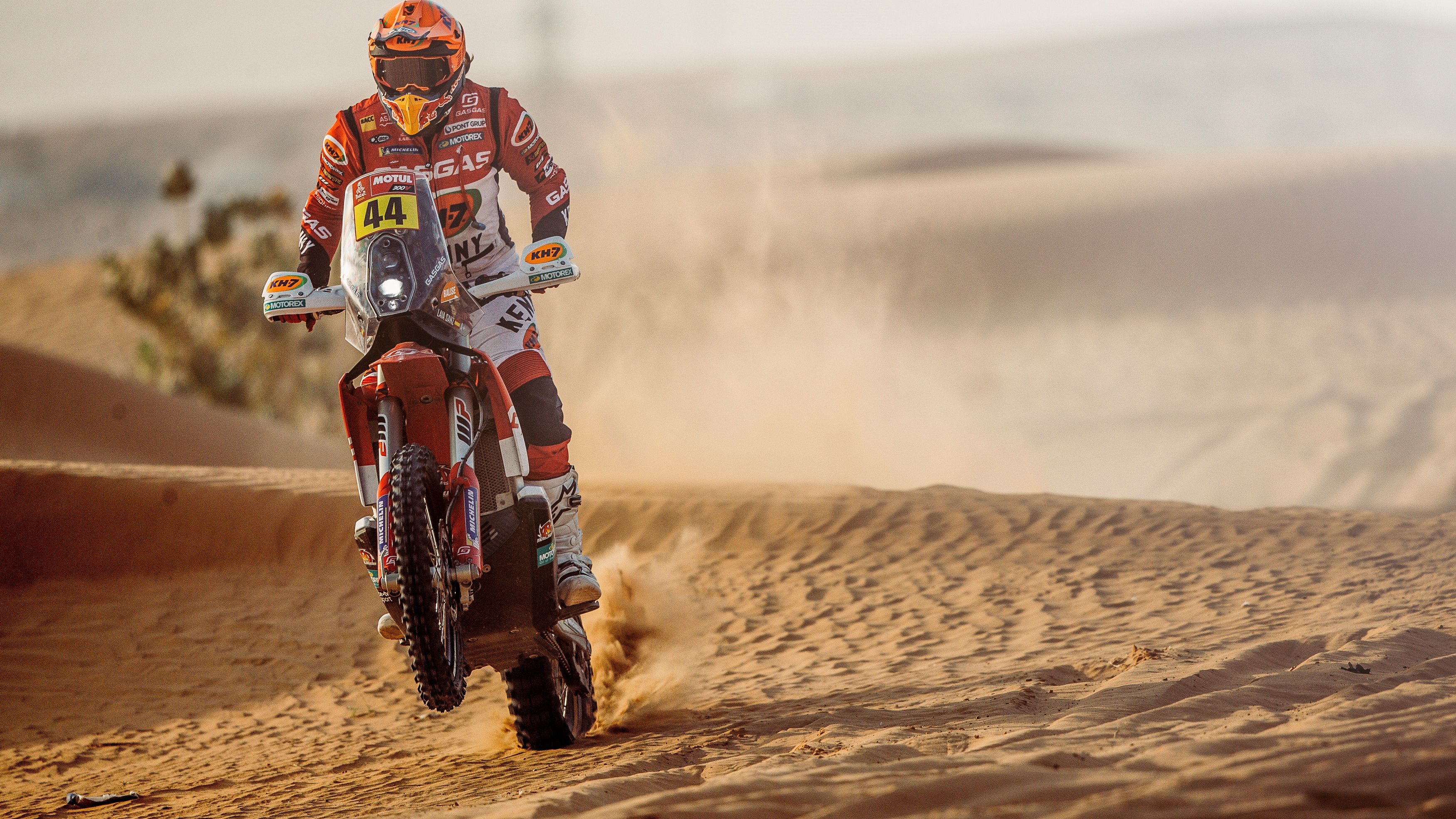 Laia Sanz durante la etapa 5 del Dakar 2021 2