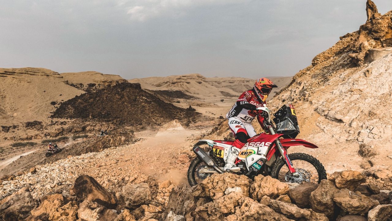 Laia Sanz durante la etapa 5 del Dakar 2021 4