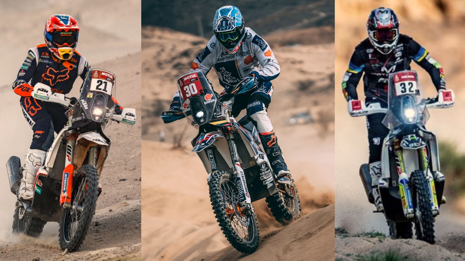 Daniel Sanders, Arunas Gelazninkas y Tosha Schairena han triunfado en el Dakar 2021