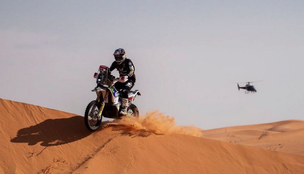 Tosha Schairena ha ganado la categoría Marathon del Dakar 2021 Tosha Schairena ha ganado la categoría Marathon del Dakar 2021