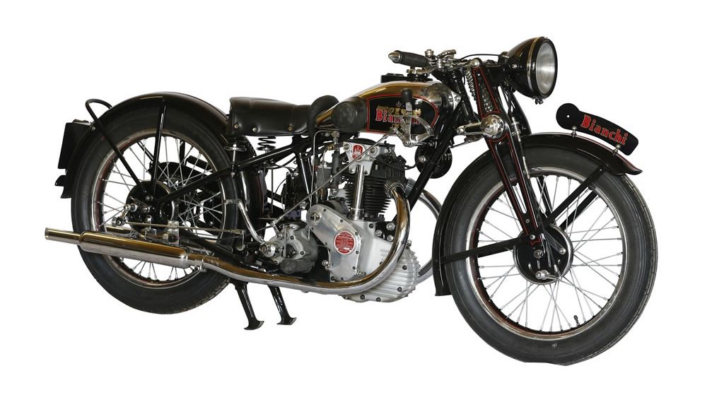 La moto Bianchi Modell 250 S 1935