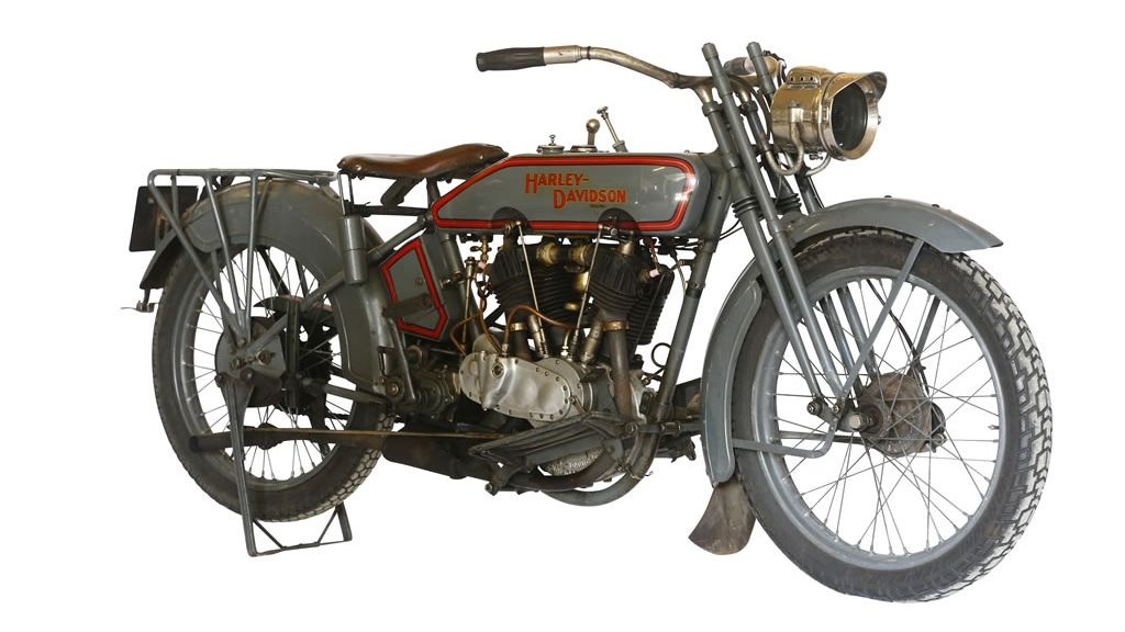 Harley Davidson JD F Modell 1916