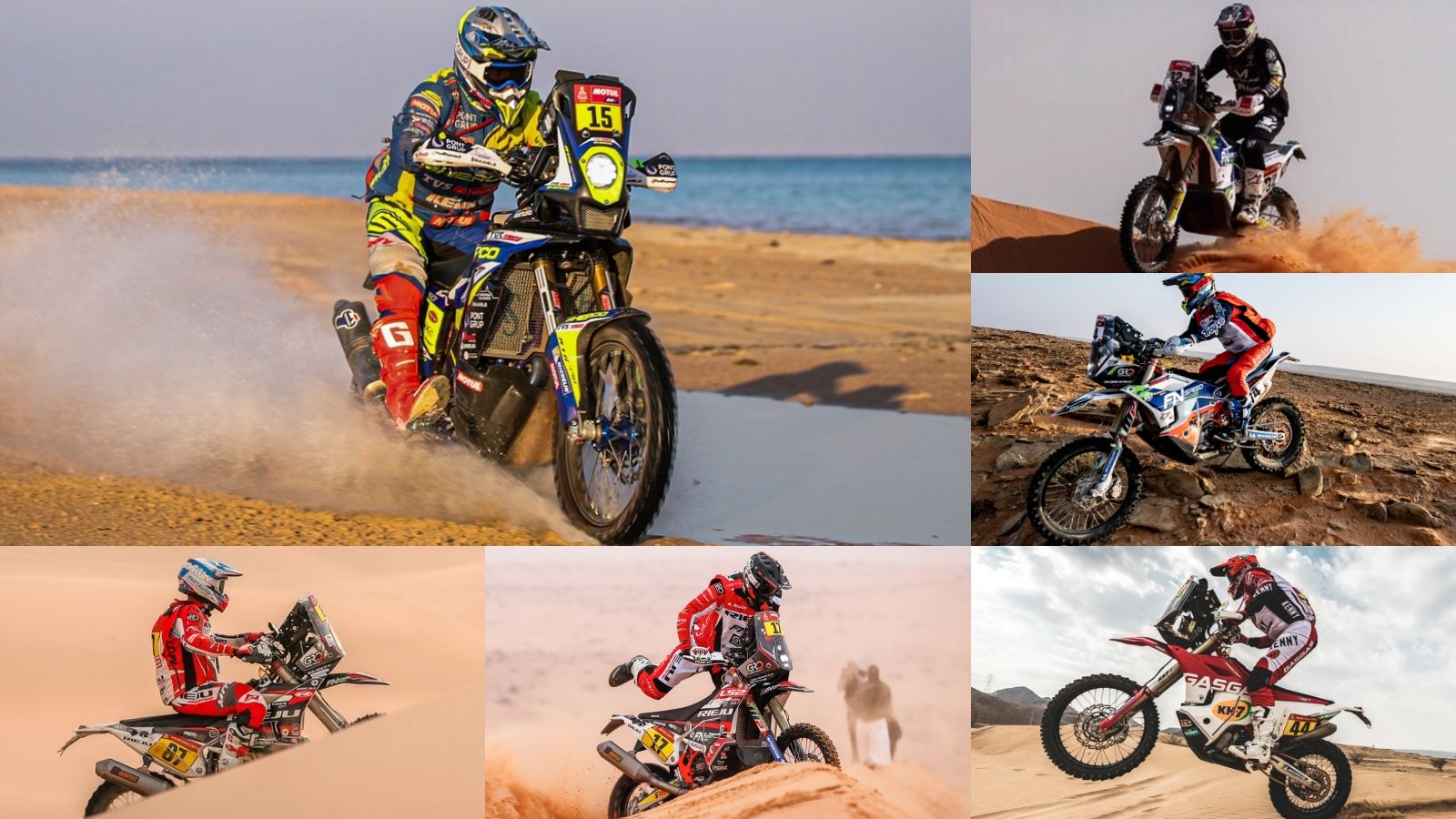Lorenzo Santolino, Tosha Schairena, Jaume Betriu, Oriol Mena, Joan Pedrero y Laia Sanz, seis españoles en el top 20 del Dakar 2021