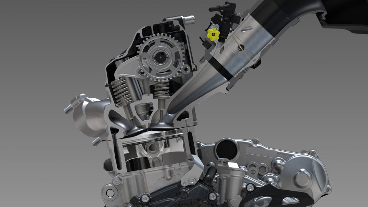 Interior grupo térmico motor
