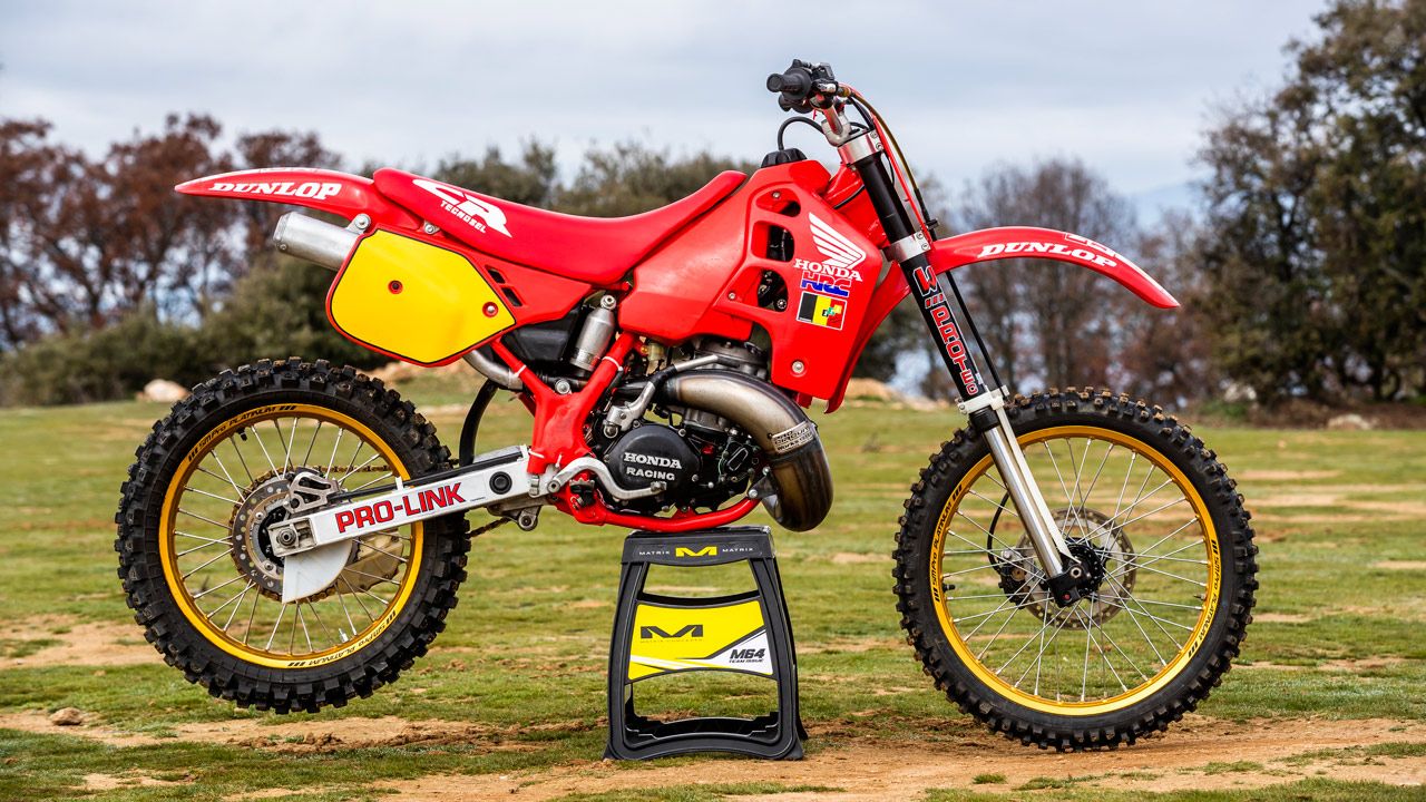 Honda CR 500 de 1989.