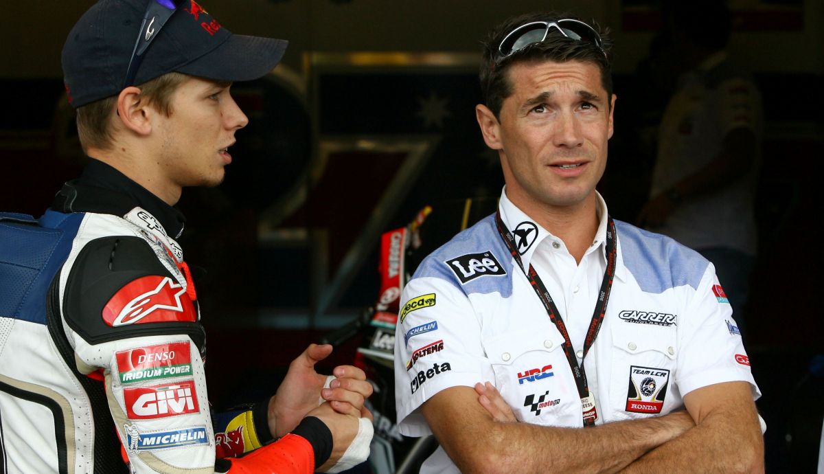 El LCR dio el salto a MotoGP en 2006 junto a Casey Stoner El LCR dio el salto a MotoGP en 2006 junto a Casey Stoner