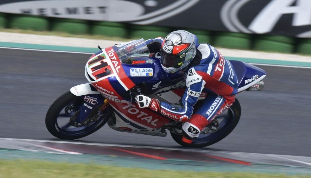 Kevin Zannoni en la cita de Misano del pasado CIV Kevin Zannoni en la cita de Misano del pasado CIV
