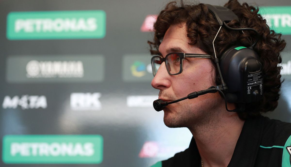 Diego Gubellini pasa del Petronas al oficial con Fabio Quartararo Diego Gubellini pasa del Petronas al oficial con Fabio Quartararo