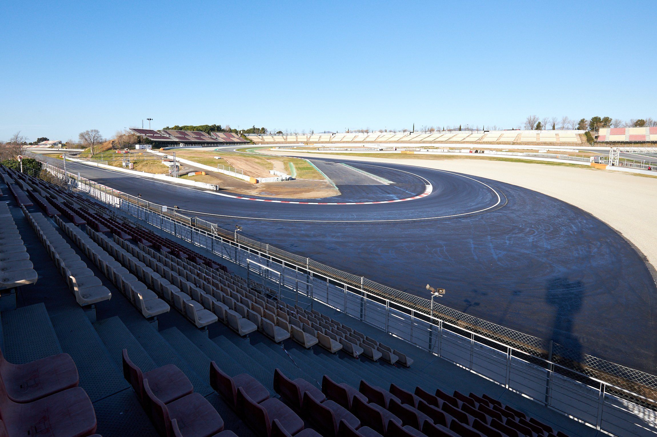 El Circuit de Catalunya y la curva interminable.