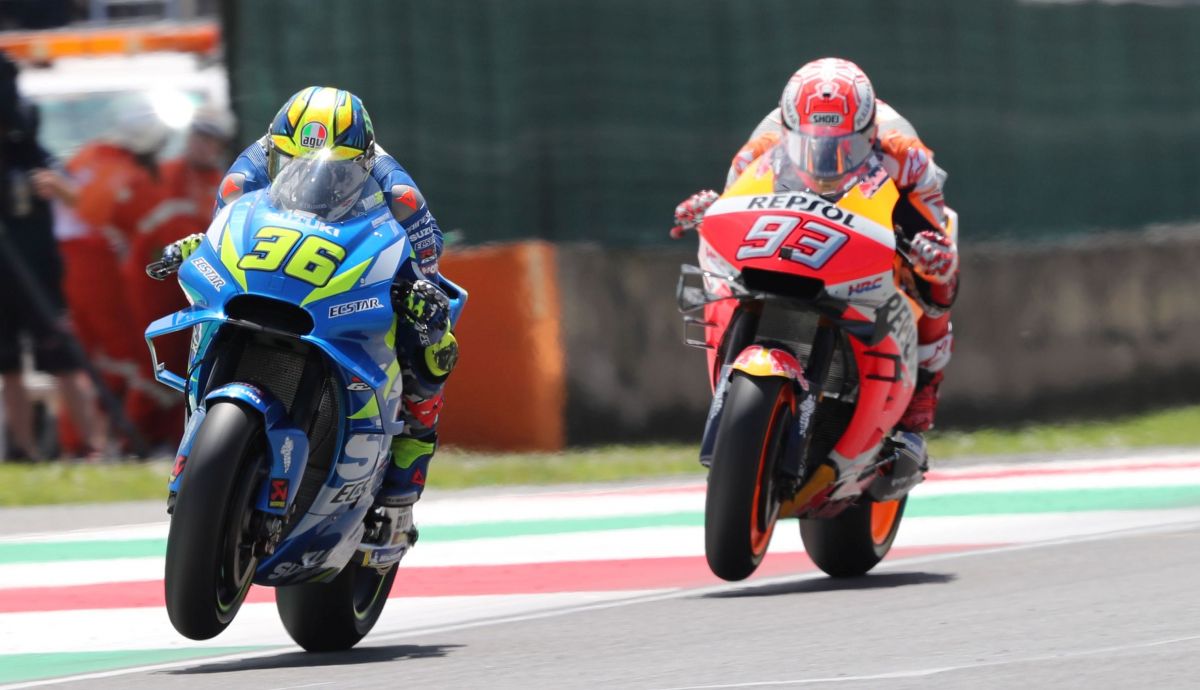 Joan Mir y Marc Márquez, los dos últimos campeones de MotoGP Joan Mir y Marc Márquez, los dos últimos campeones de MotoGP