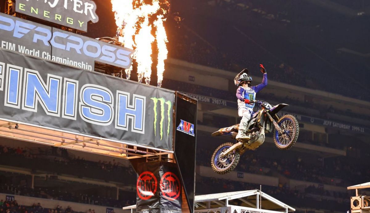 Tres de tres para Ken Roczen en Indianápolis Tres de tres para Ken Roczen en Indianápolis