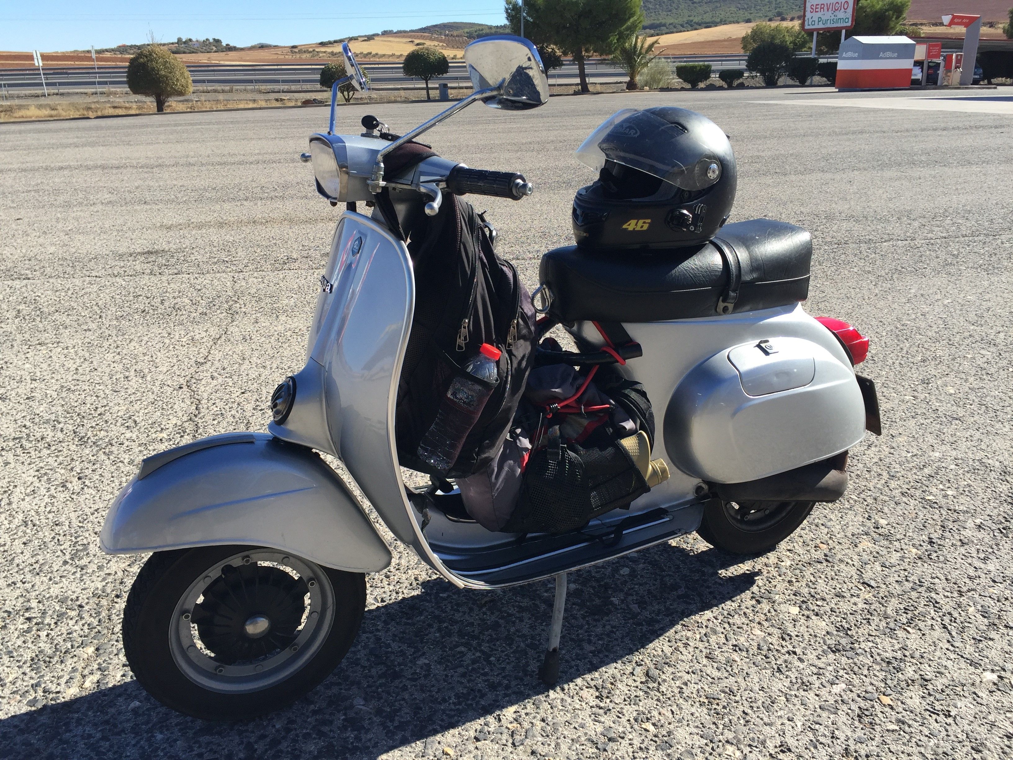 Marruecos en Vespa: De Madrid a Granada.