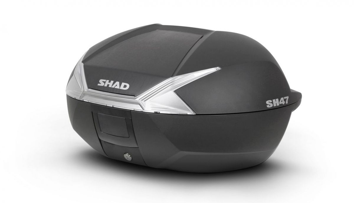 Nuevo baúl Shad SH47 para moto y scooter