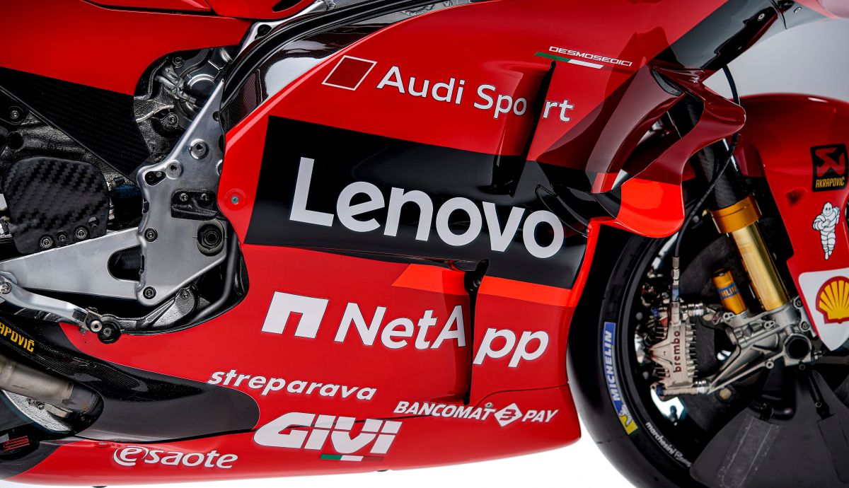 Lenovo pasa a ser patrocinador principal de Ducati en MotoGP Lenovo pasa a ser patrocinador principal de Ducati en MotoGP
